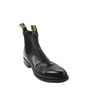Dr. Martens Unisex Adults Leather Pull On Chelsea Boots Black Size M6.5 W8.5